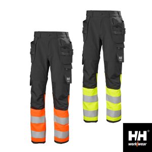 Helly Hansen Alna 4X Hi Vis Bauhose | Warnschutz Klasse 1