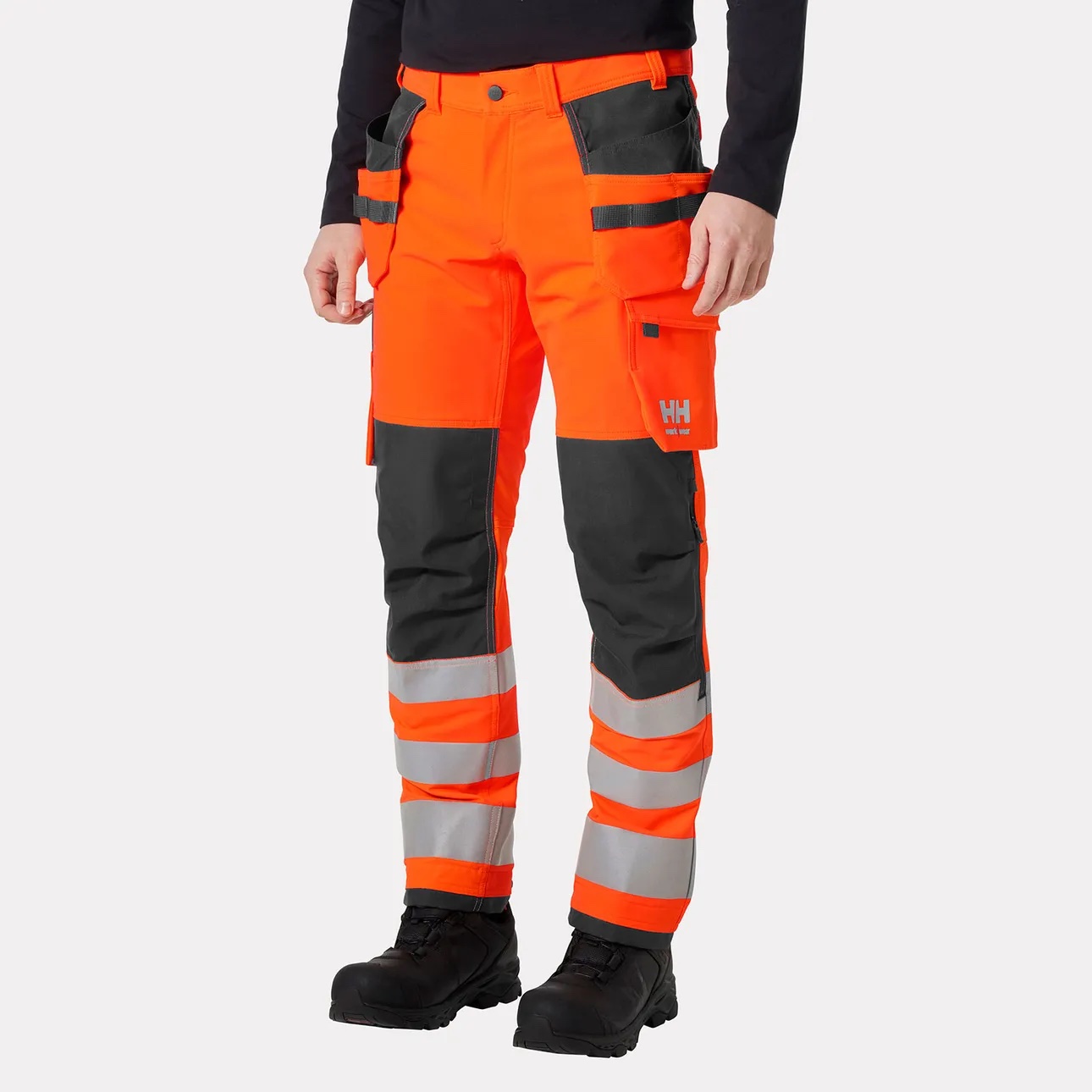 Helly Hansen Alna 4X Hi Vis Bauhose | Warnschutz Klasse 2 – Bild 8