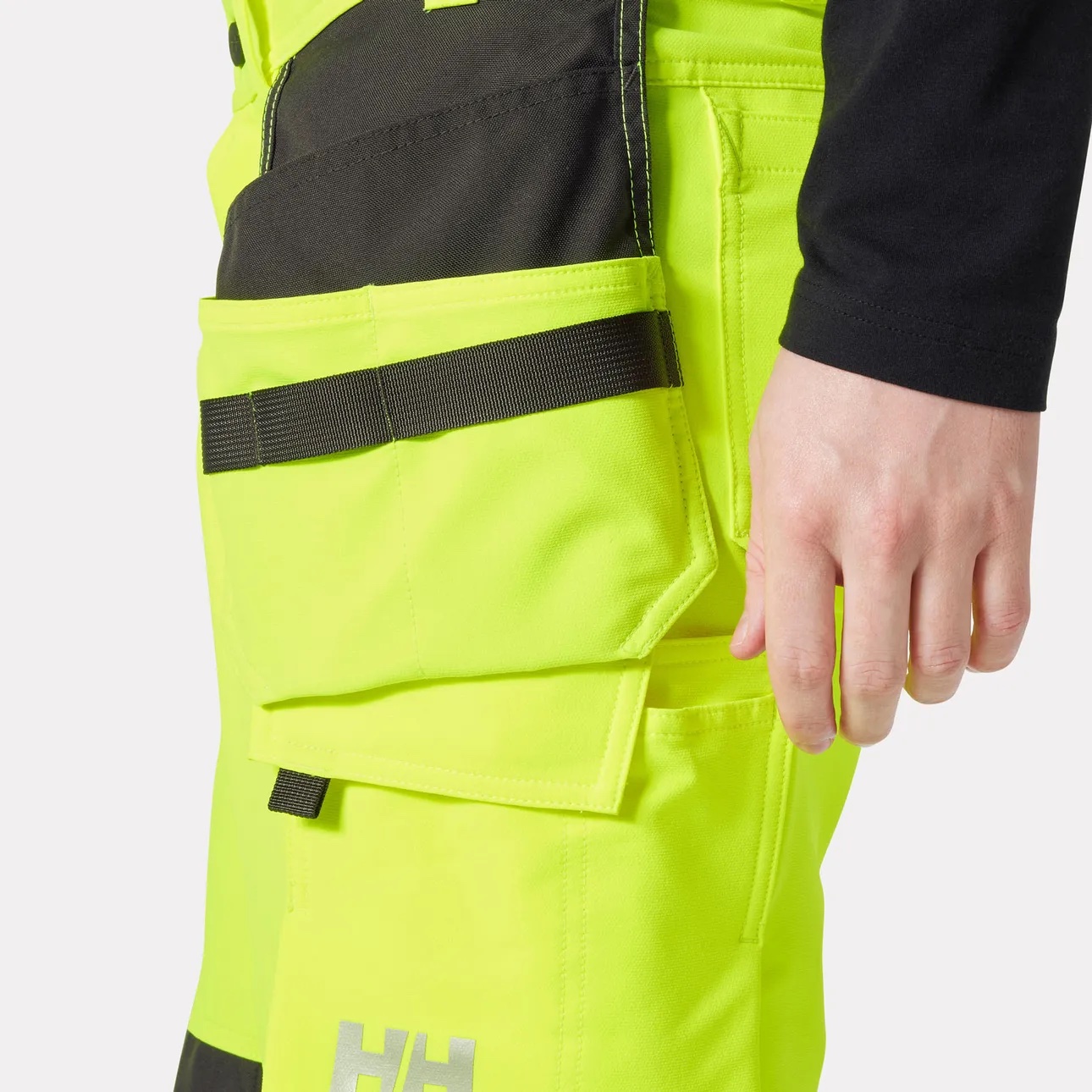 Helly Hansen Alna 4X Hi Vis Bauhose | Warnschutz Klasse 2 – Bild 4