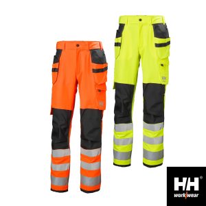 Helly Hansen Alna 4X Hi Vis Bauhose | Warnschutz Klasse 2