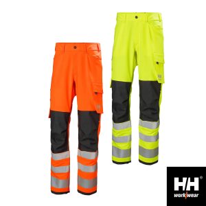 Helly Hansen Alna 4X Hi Vis Arbeitshose | Warnschutz Klasse 2