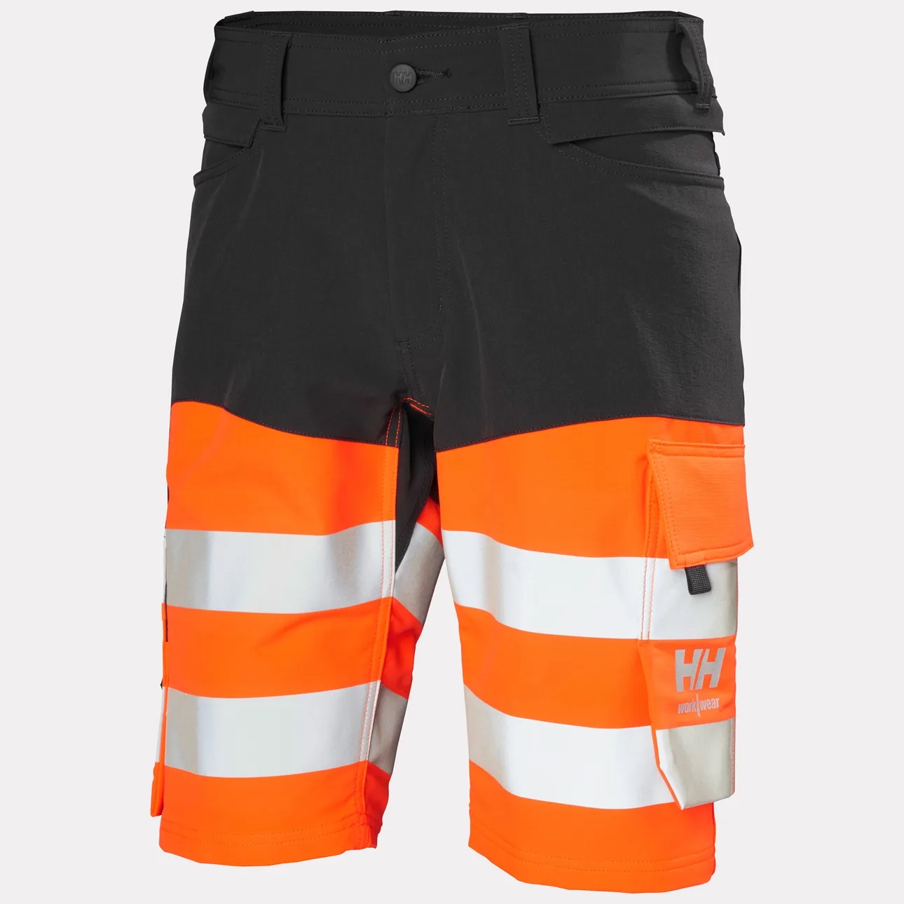 Helly Hansen Alna 4X HH Connect Hi Vis Shorts | Warnschutz Klasse 1 – Bild 9