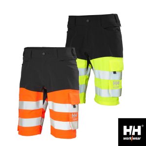 Helly Hansen Alna 4X HH Connect Hi Vis Shorts | Warnschutz Klasse 1