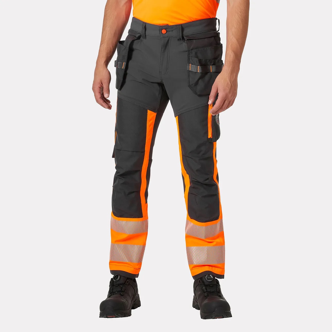 Helly Hansen ICU Hi Vis Bauhose | Warnschutz Klasse 1 – Bild 3