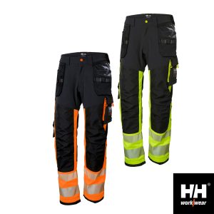 Helly Hansen ICU Hi Vis Bauhose | Warnschutz Klasse 1