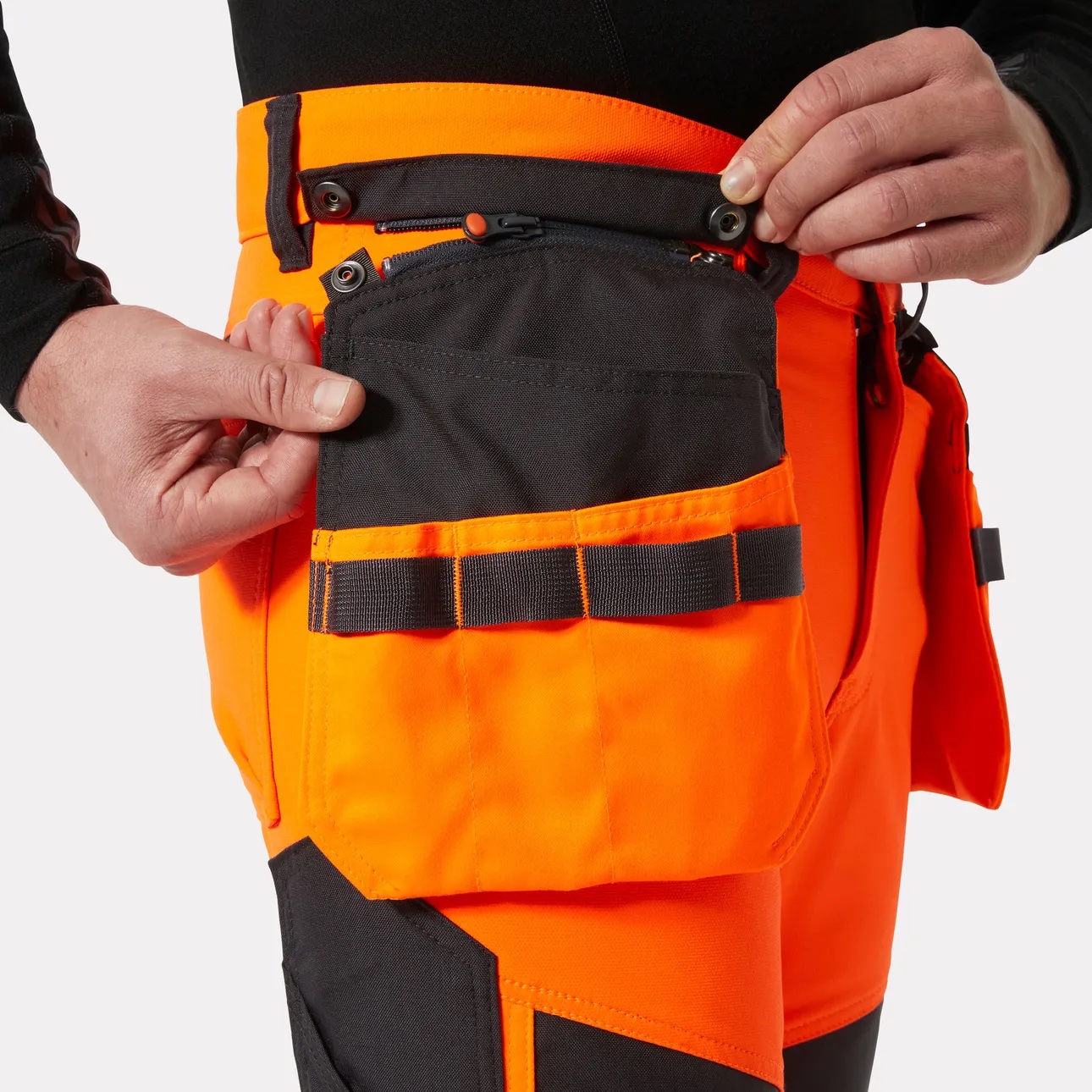 Helly Hansen ICU Hi Vis Bauhose | Warnschutz Klasse 2 – Bild 8