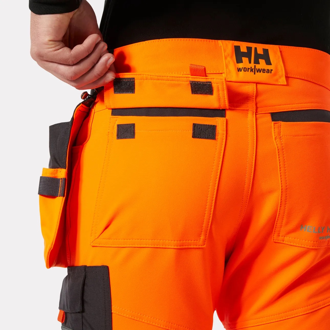 Helly Hansen ICU Hi Vis Bauhose | Warnschutz Klasse 2 – Bild 9