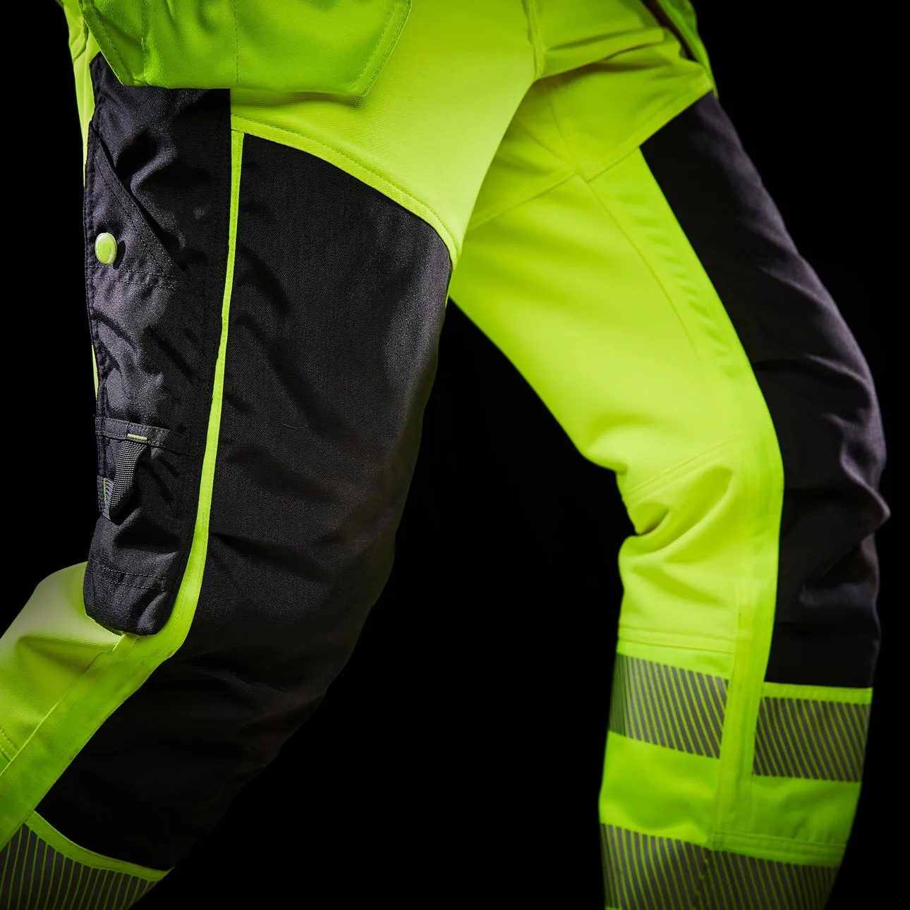 Helly Hansen ICU Hi Vis Bauhose | Warnschutz Klasse 2 – Bild 3