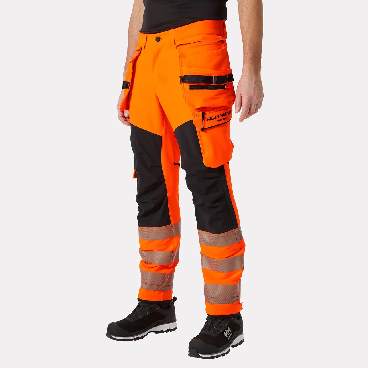 Helly Hansen ICU BRZ Hi Vis Bauhose | Warnschutz Klasse 2 – Bild 3