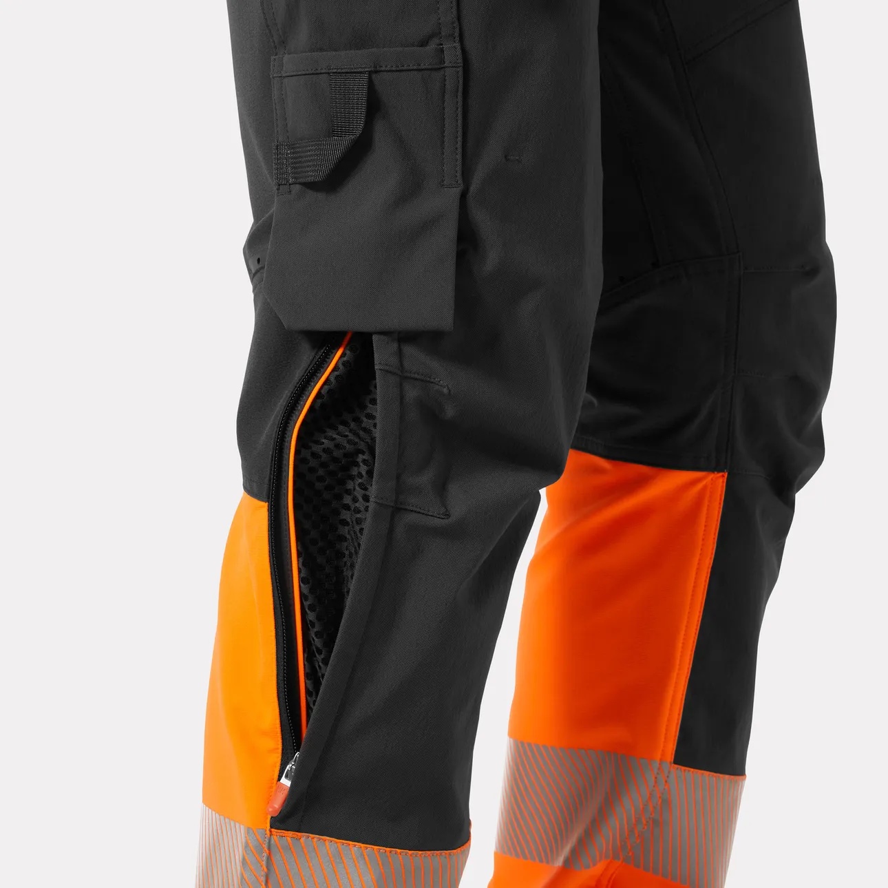 Helly Hansen ICU BRZ Hi Vis Bauhose | Warnschutz Klasse 1 – Bild 2
