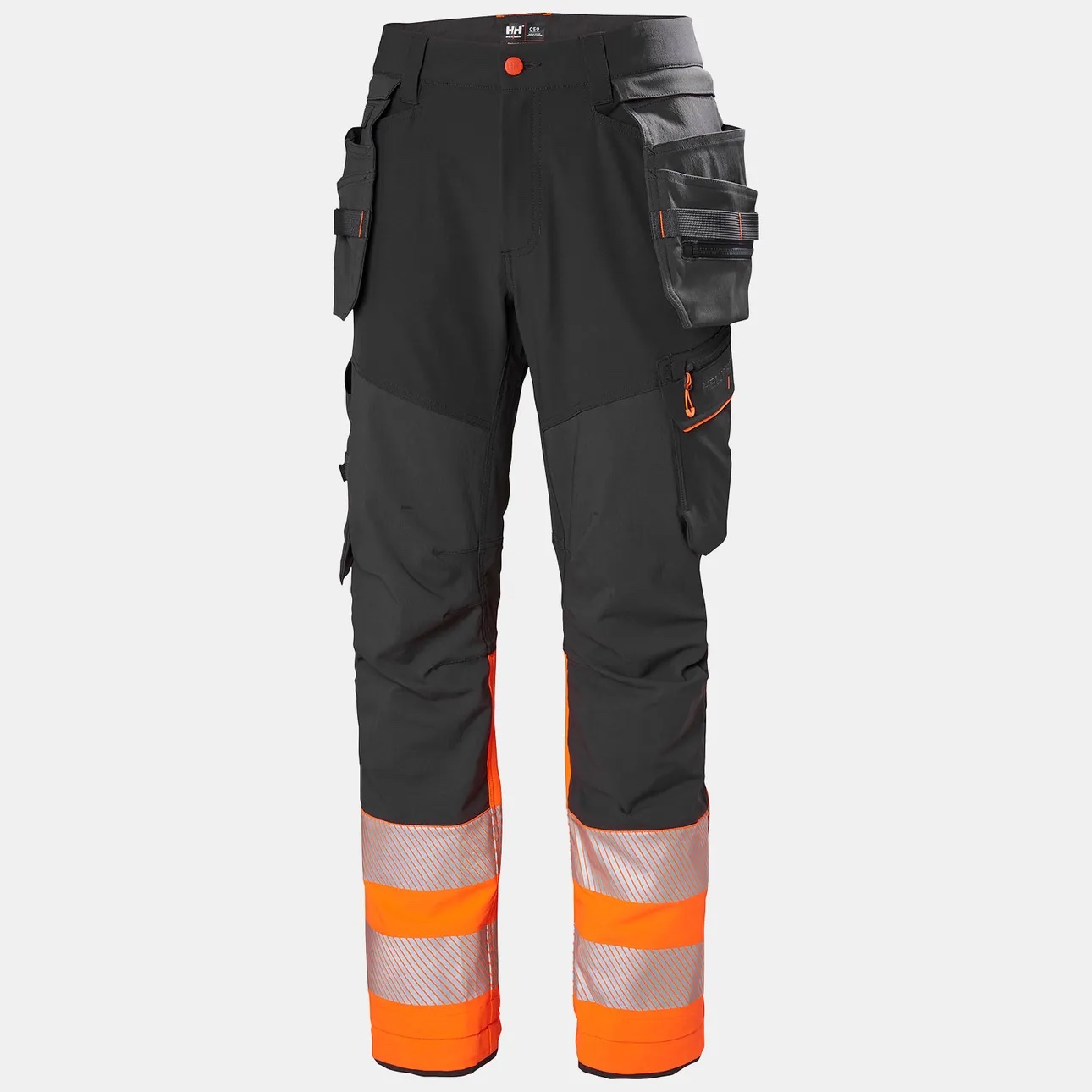Helly Hansen ICU BRZ Hi Vis Bauhose | Warnschutz Klasse 1 – Bild 3