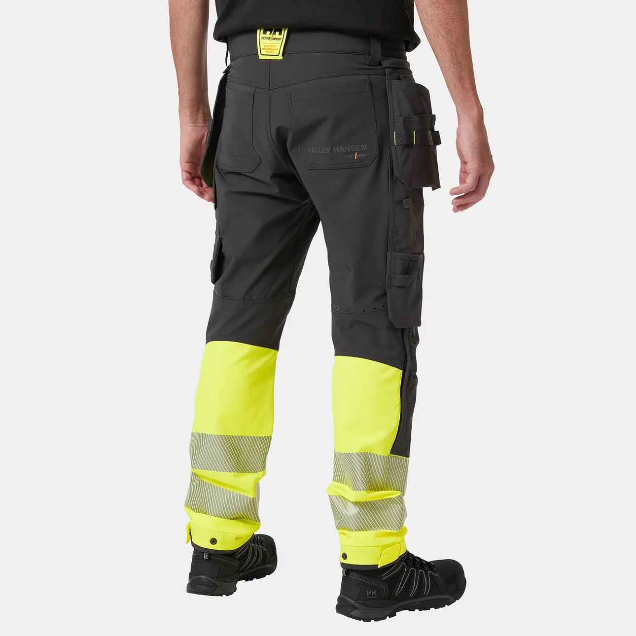 Helly Hansen ICU BRZ Hi Vis Bauhose | Warnschutz Klasse 1 – Bild 6