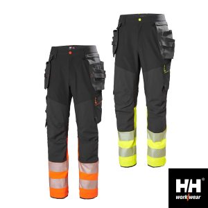 Helly Hansen ICU BRZ Hi Vis Bauhose | Warnschutz Klasse 1