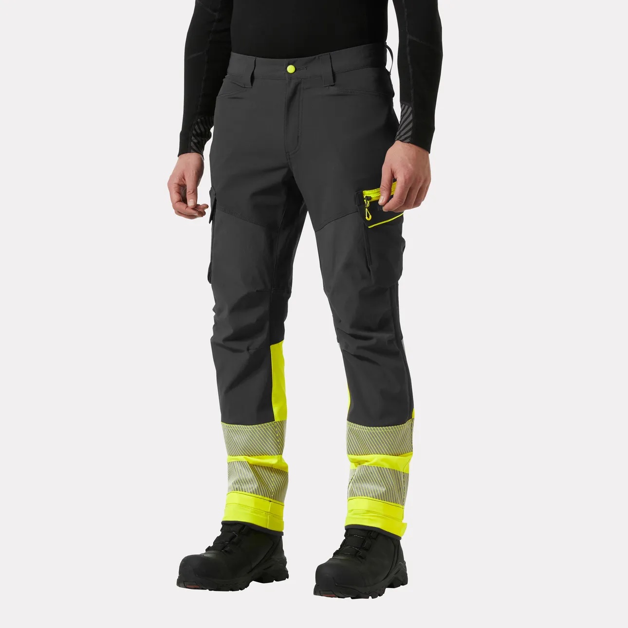 Helly Hansen ICU BRZ Hi Vis Cargohose – Warnschutz Klasse 1 – Bild 8