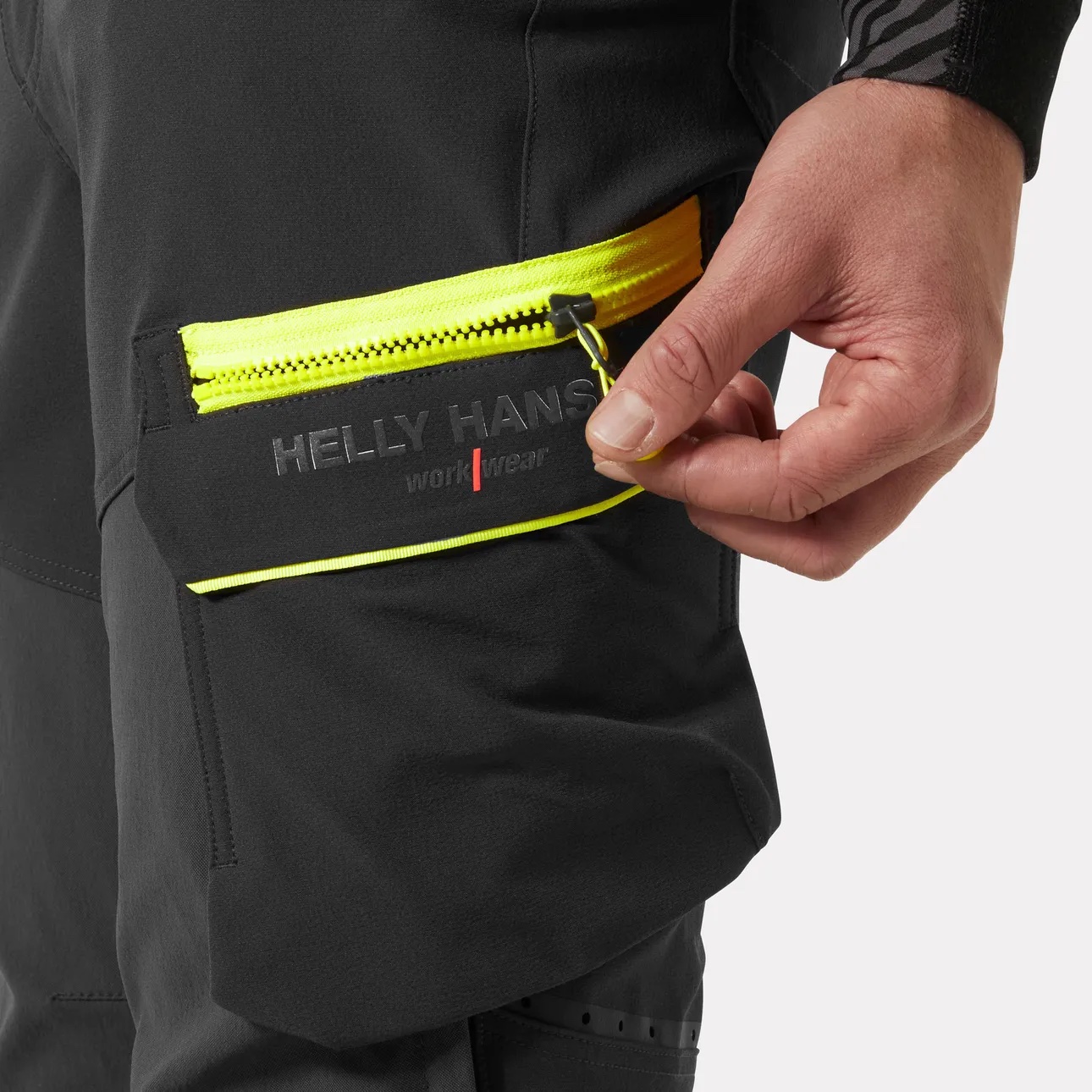 Helly Hansen ICU BRZ Hi Vis Cargohose – Warnschutz Klasse 1 – Bild 11