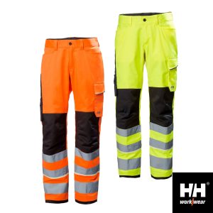Helly Hansen UC-ME Hi Vis Arbeitshose | Warnschutz Klasse 2