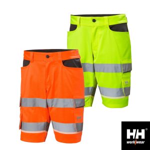 Helly Hansen UC-ME Hi Vis Cargo Shorts | Warnschutz Klasse 1