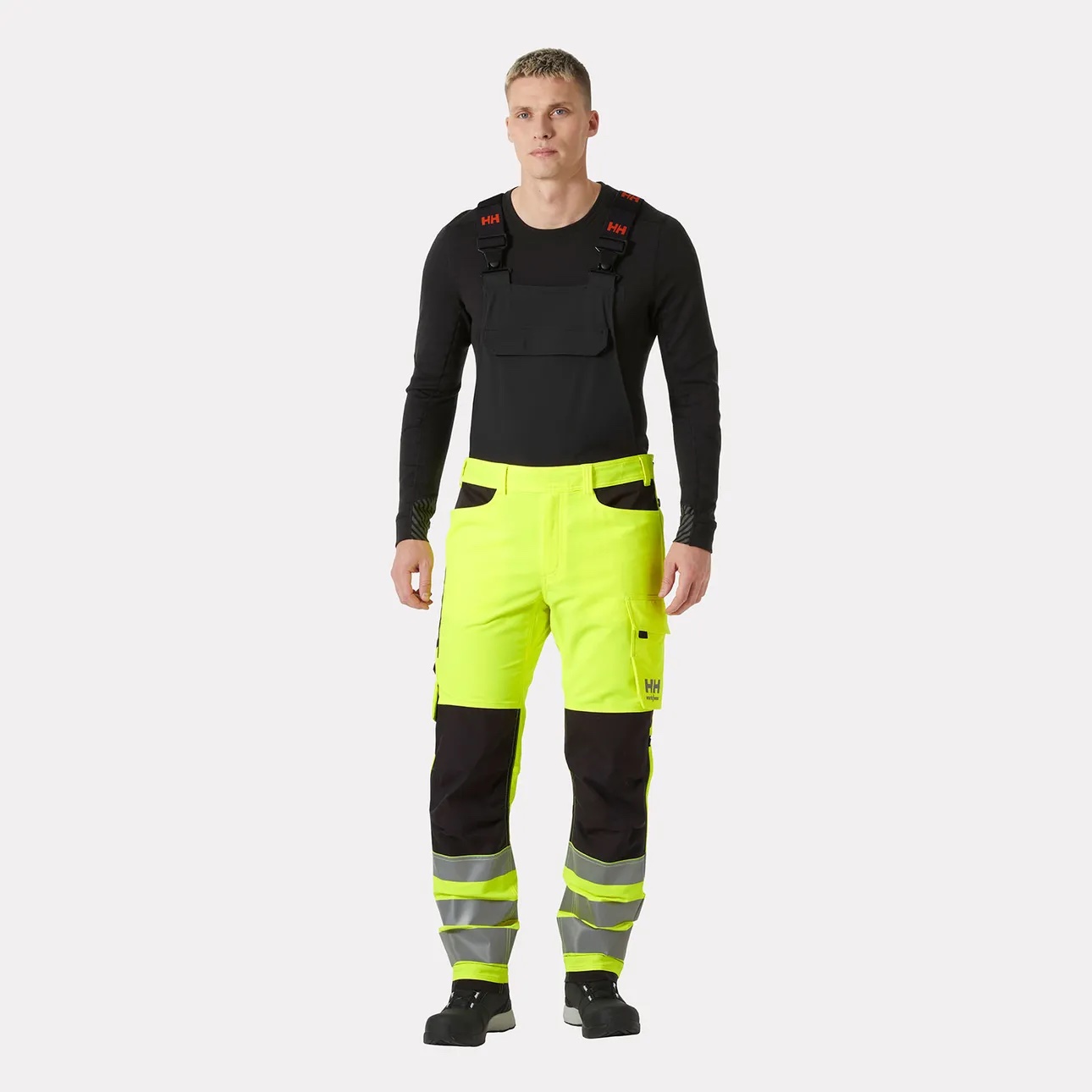 Helly Hansen Alna 4X Hi Vis Latzhose | Warnschutz Klasse 2 – Bild 8