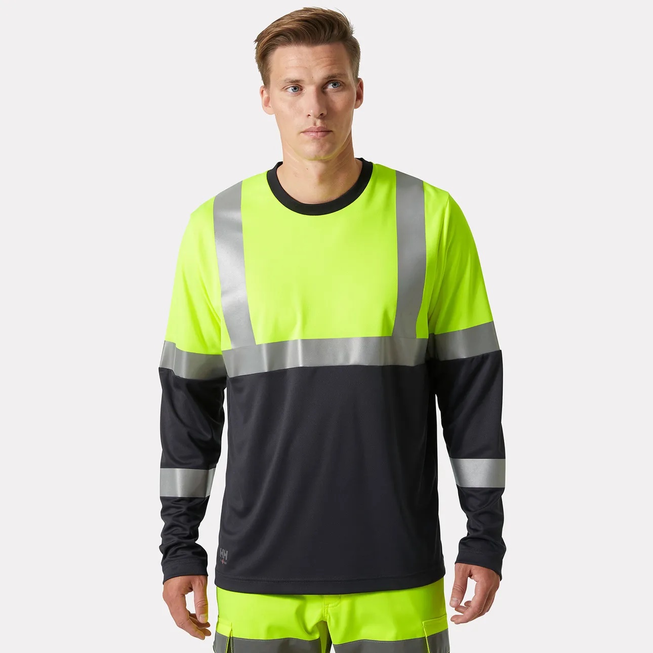 Helly Hansen Addvis Hi Vis Langarmshirt | Warnschutz Klasse 1 – Bild 3