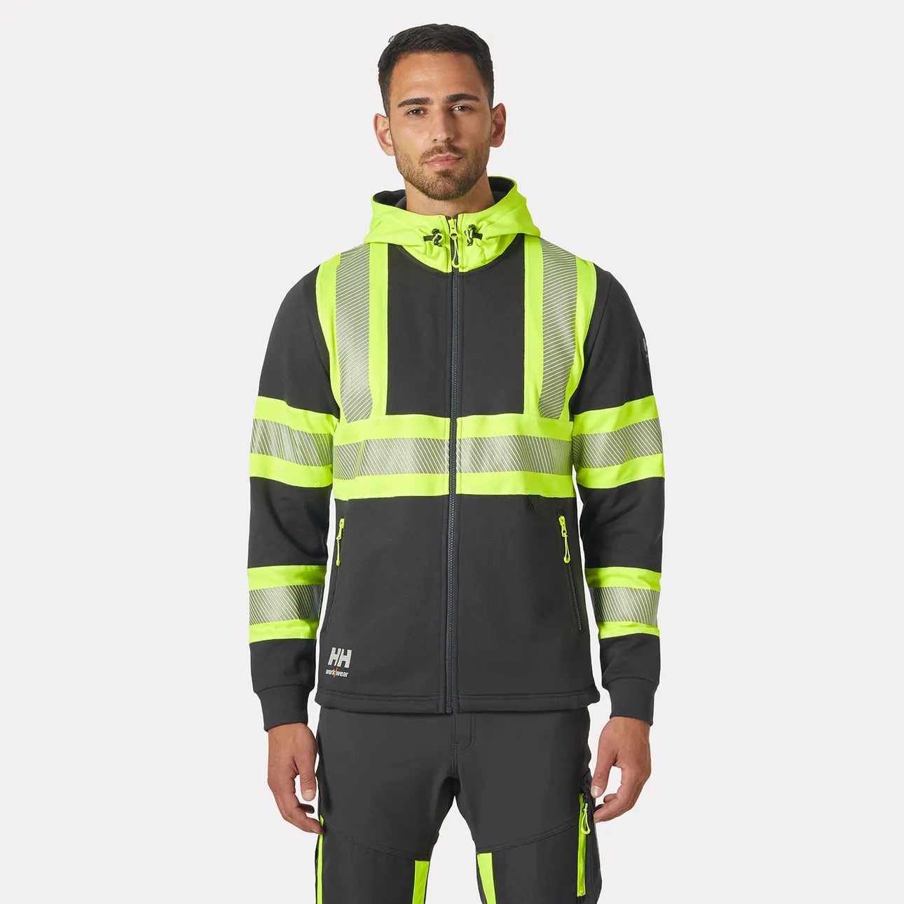 Helly Hansen ICU Hi Vis Kapuzenpullover | Klasse 1 – Bild 3