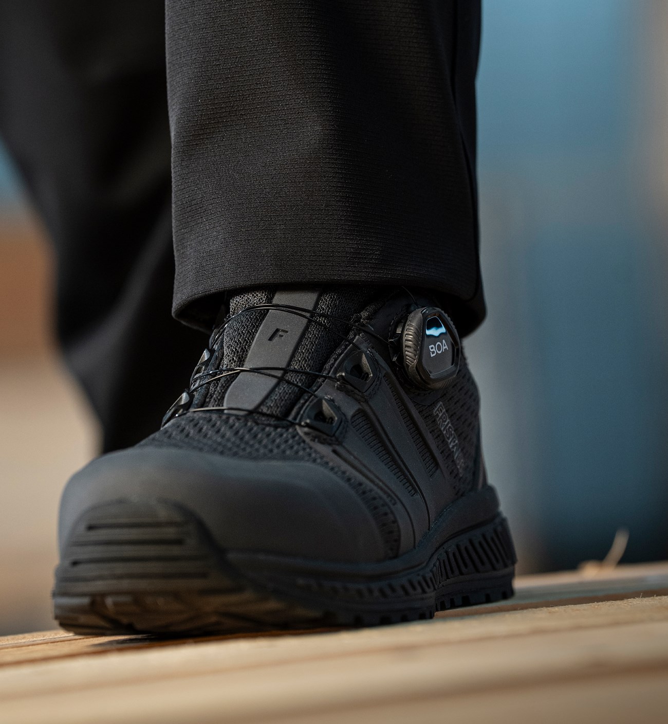 Fristads ComfortStep S1PS Low Anthrazit | Atmungsaktiv & BOA® – Bild 3