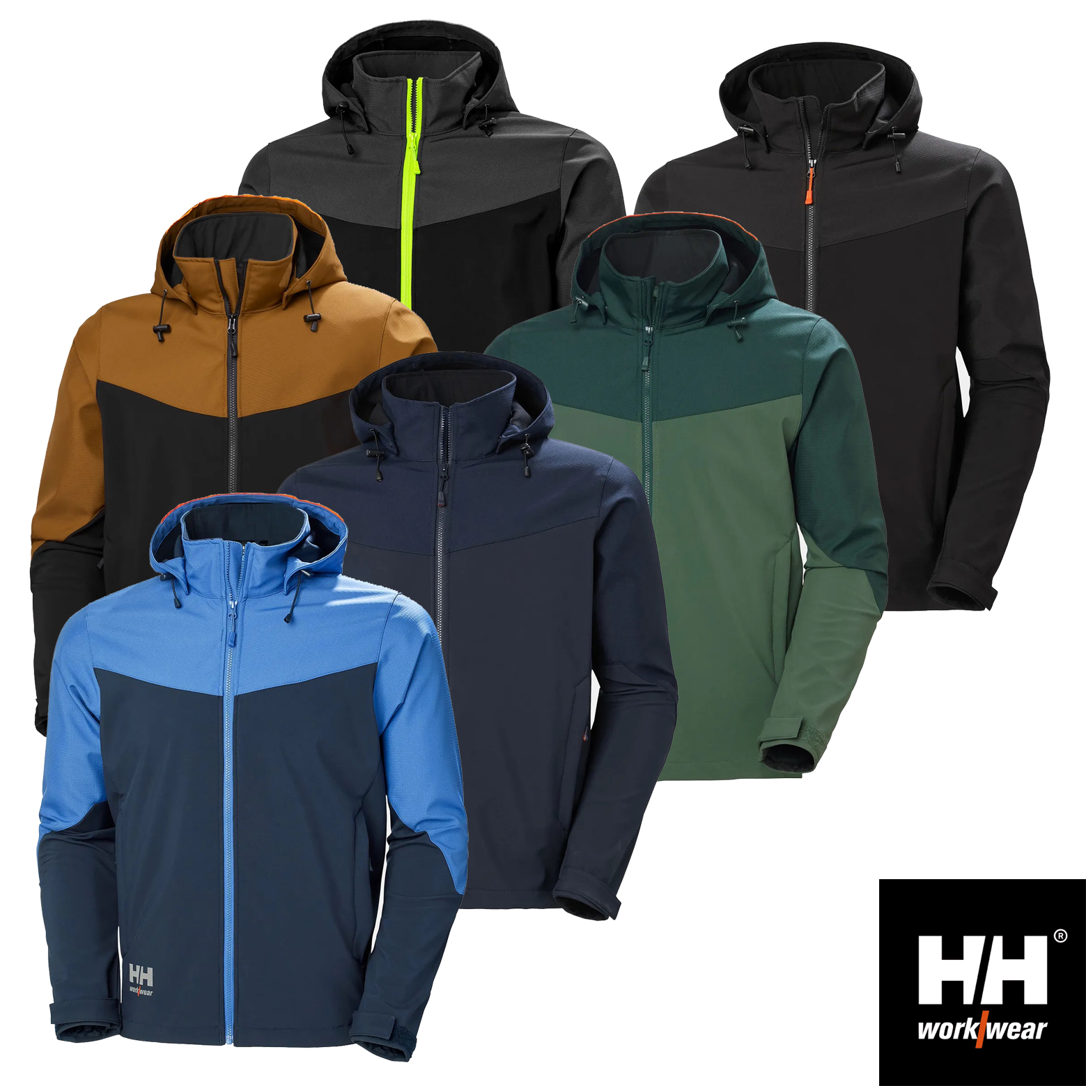 Helly Hansen Oxford Softshelljacke mit Kapuze | flexibel & robust