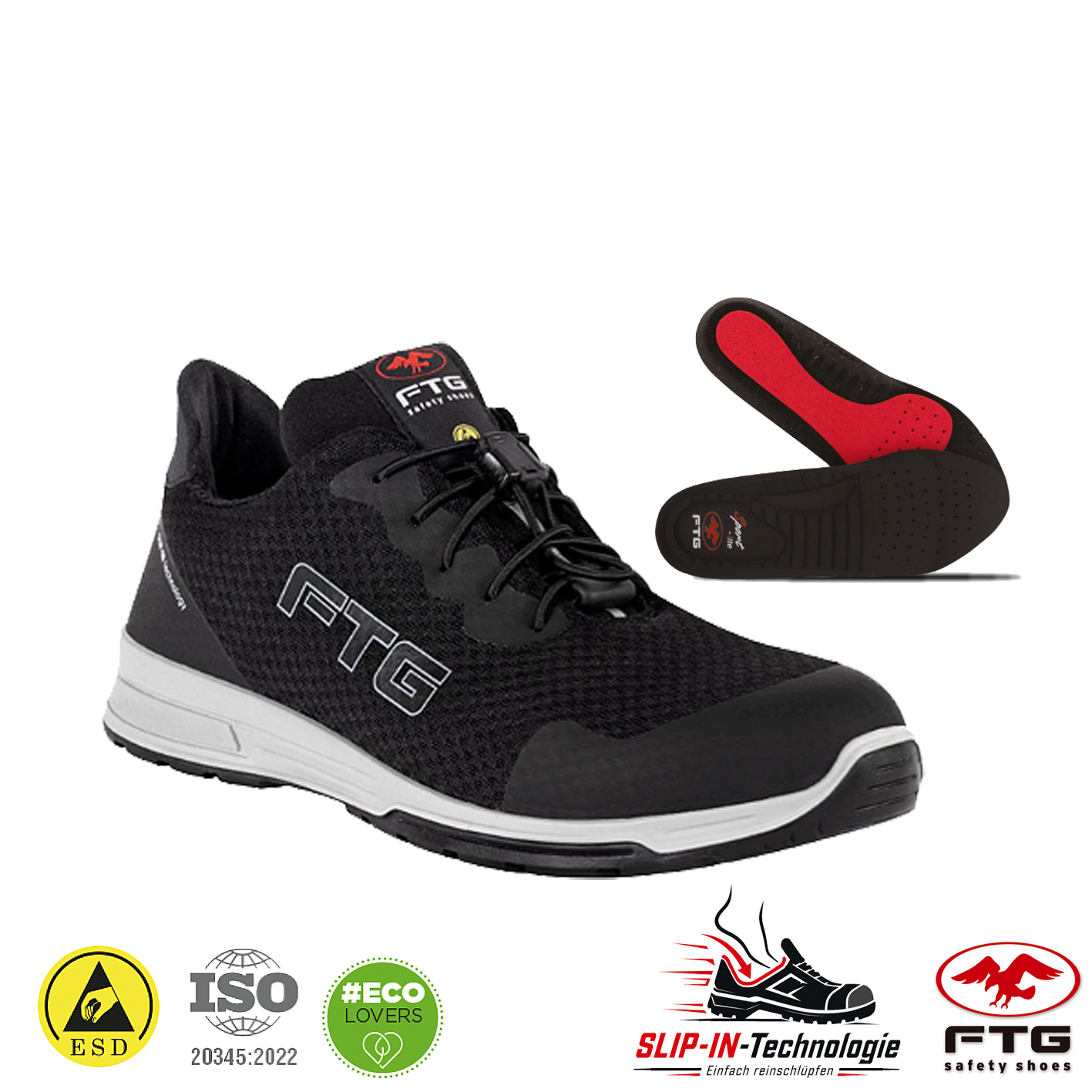 FTG Climb S1 PS Sicherheitsschuh | Leicht & ESD