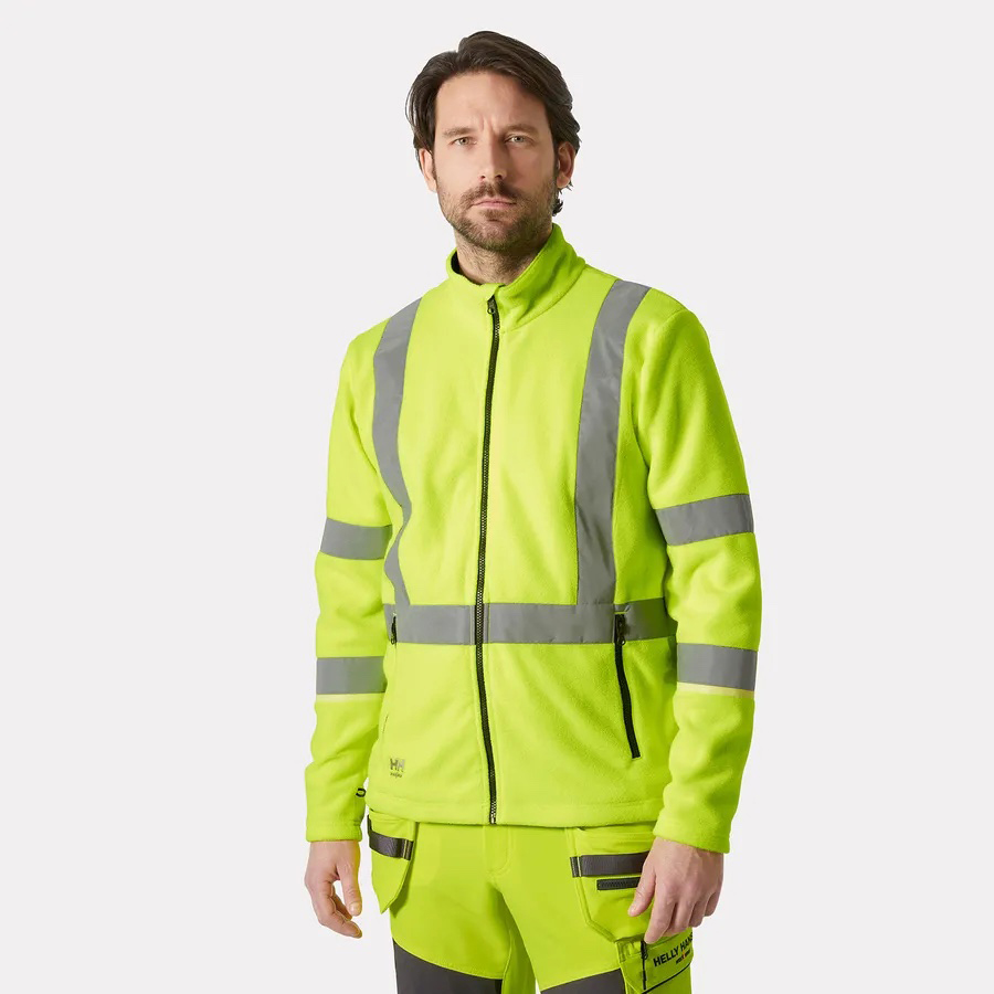 Helly Hansen UC-ME Shelljacke + ZIP-IN Fleece | Hi Vis – Bild 8