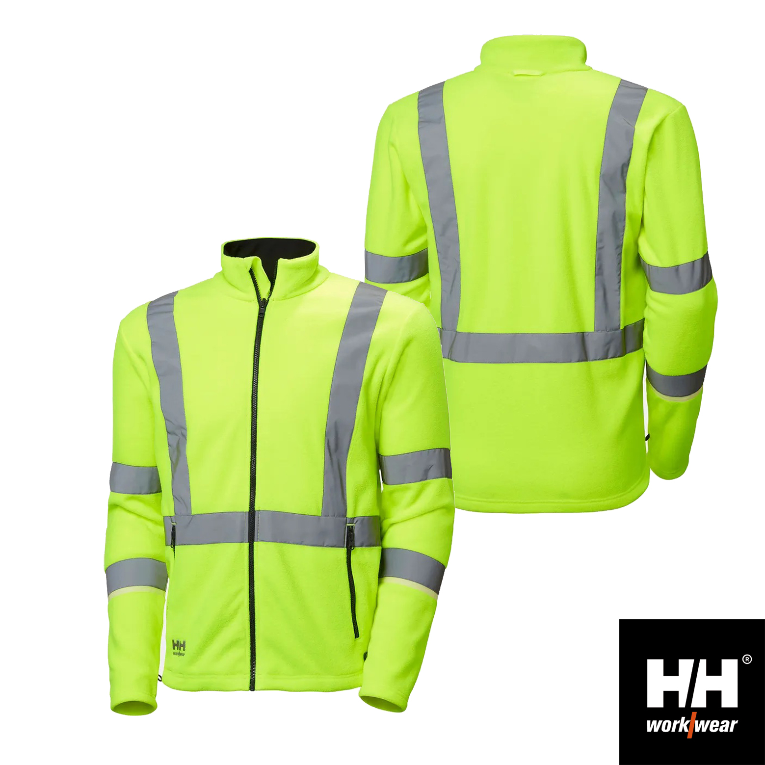 Helly Hansen UC-ME Hi Vis Fleecejacke | Warnschutz Kl. 3 – Bild 3