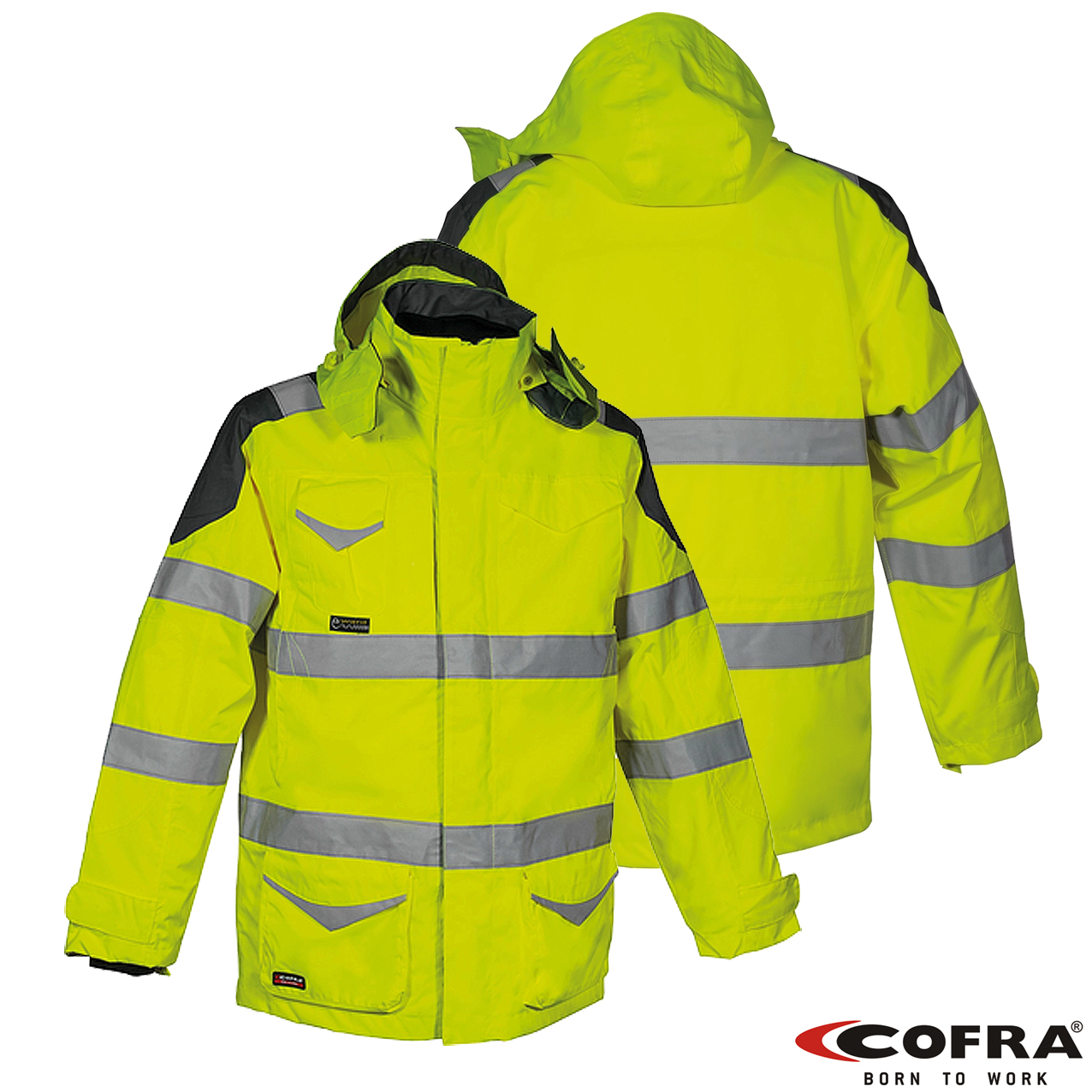 COFRA PROTECTION 4 in 1 Winterjacke | Warnschutz Kl. 3 – Bild 2