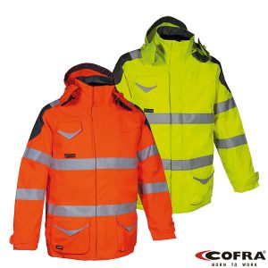 COFRA PROTECTION 4 in 1 Winterjacke | Warnschutz Kl. 3