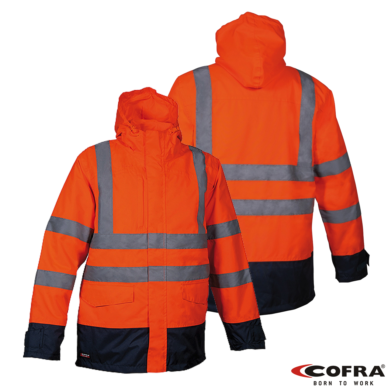 COFRA TELSEN Winterparka | Warnschutz Klasse 3 – Bild 5