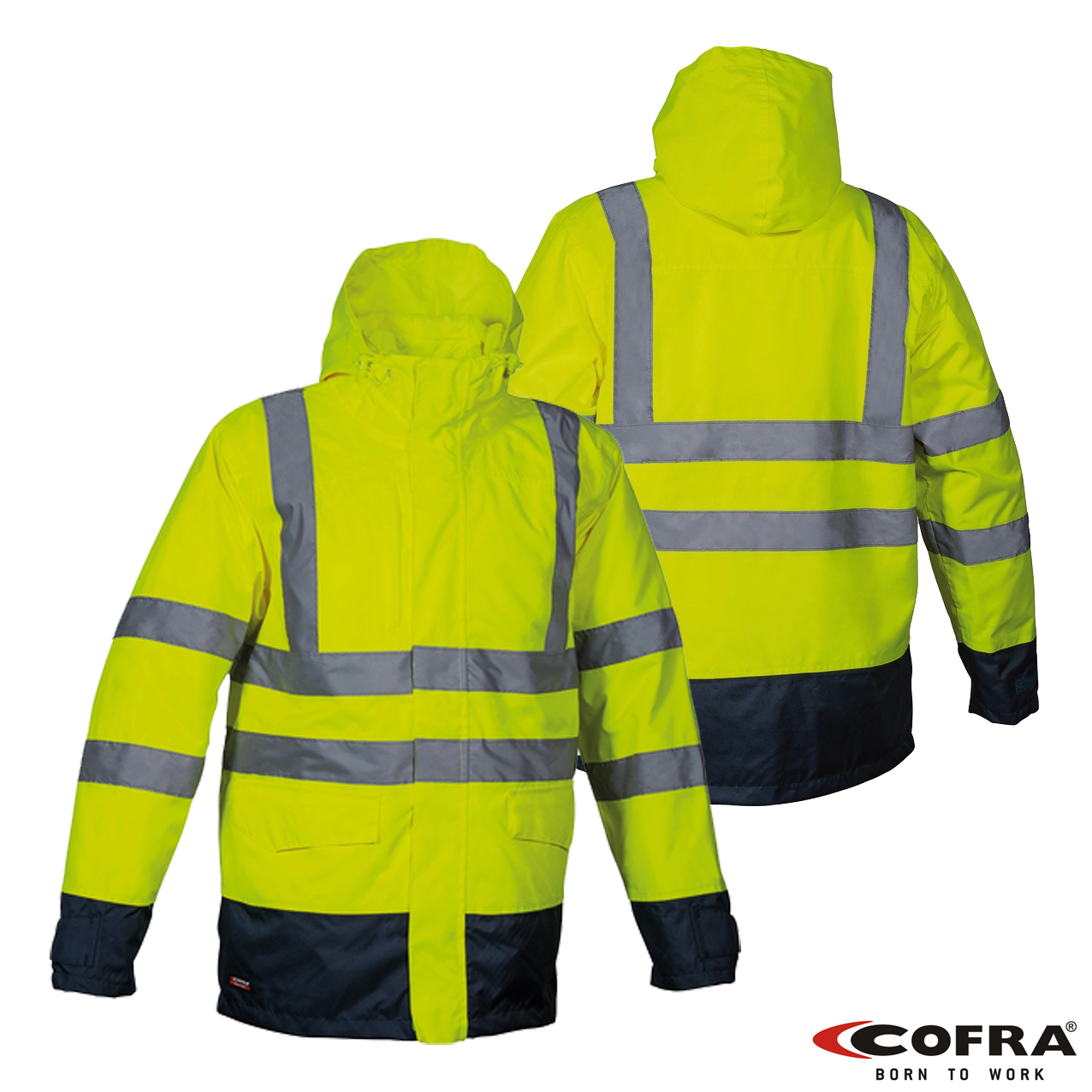 COFRA TELSEN Winterparka | Warnschutz Klasse 3 – Bild 7